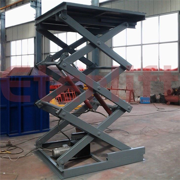 Hydraulinen saksinostolava 2 tonnia