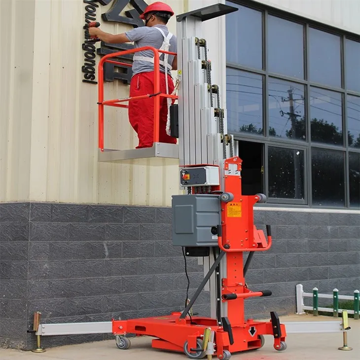 Mobile Aluminum Vertical Lift