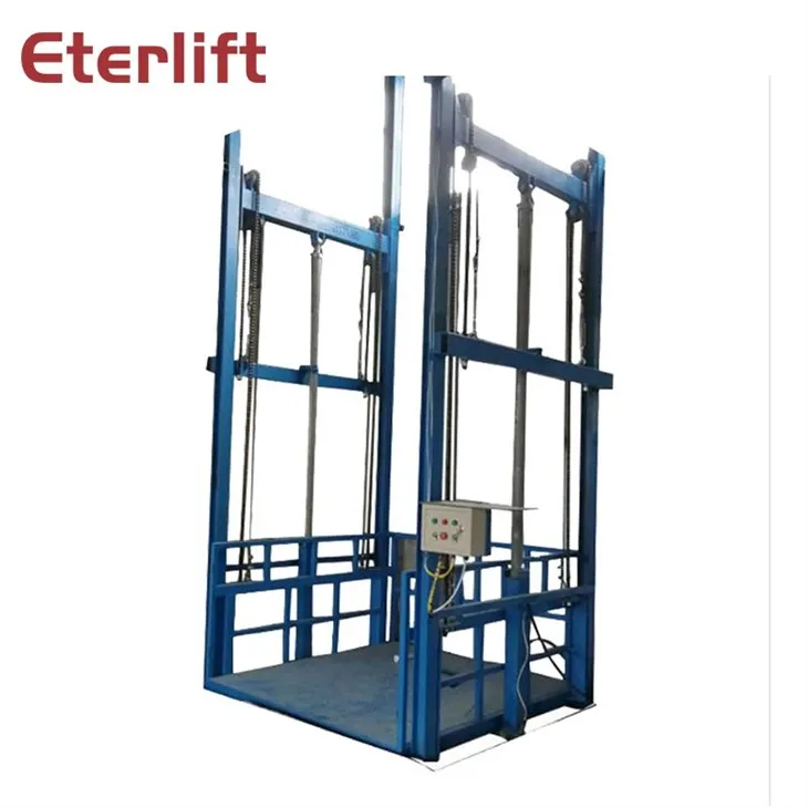 Two Floor Outdoor Cargo Lift