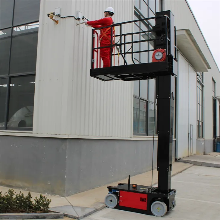 8 m itseliikkuva{1}}pystymastonostin