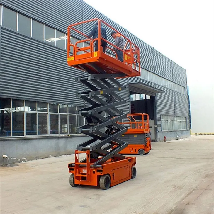 Mobile Scissor Lift Platforms And Ladders