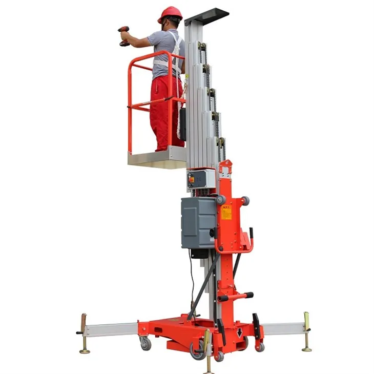 Vertical Single Mast Personnel Lift