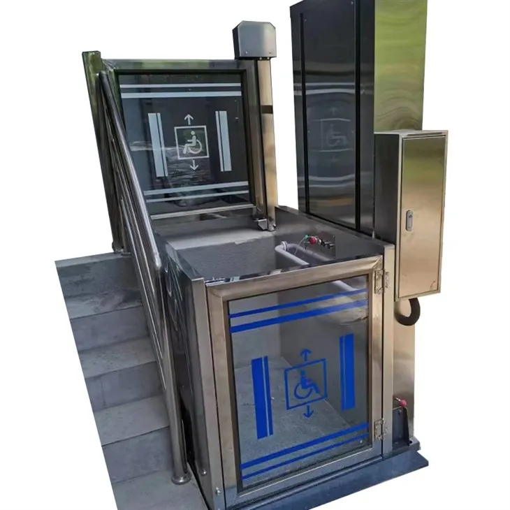 Pyörätuolihissin tasohissi